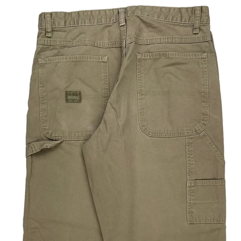 Jansport Carpenter Pants - 31W 31L Khaki Cotton - Image 8