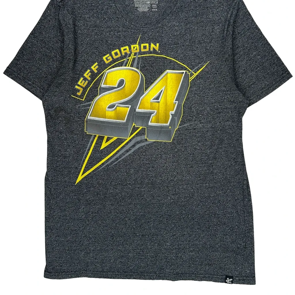 Jeff Gordon Chase Authentics Nascar T-Shirt - XL Gray Cotton Blend - Image 5