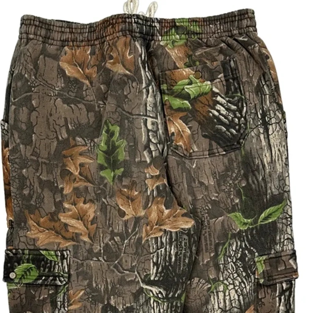 Jerzees Camo Joggers - Large Camo Polyester - Image 4