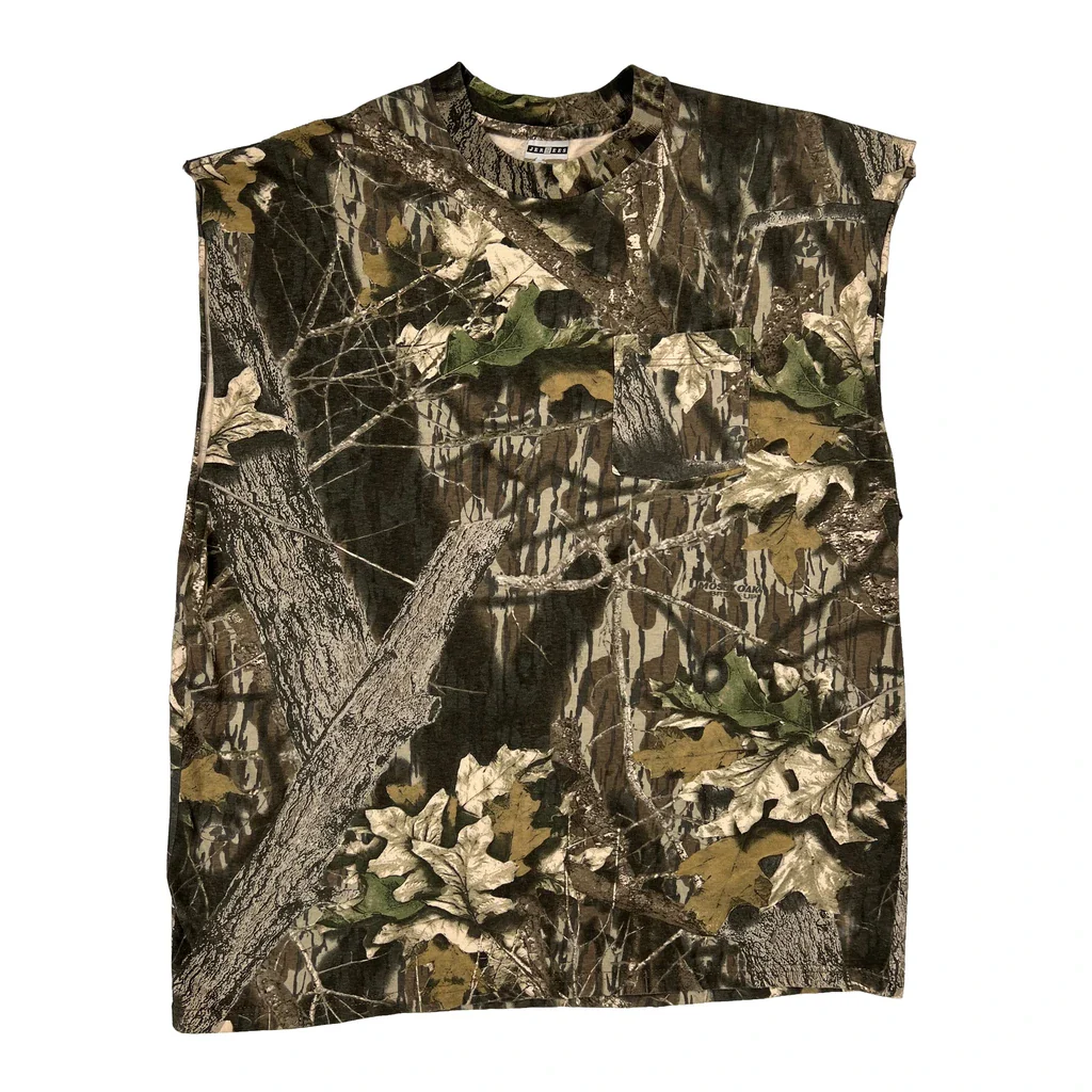 Jerzees Camo T-Shirt - XL Camo Cotton