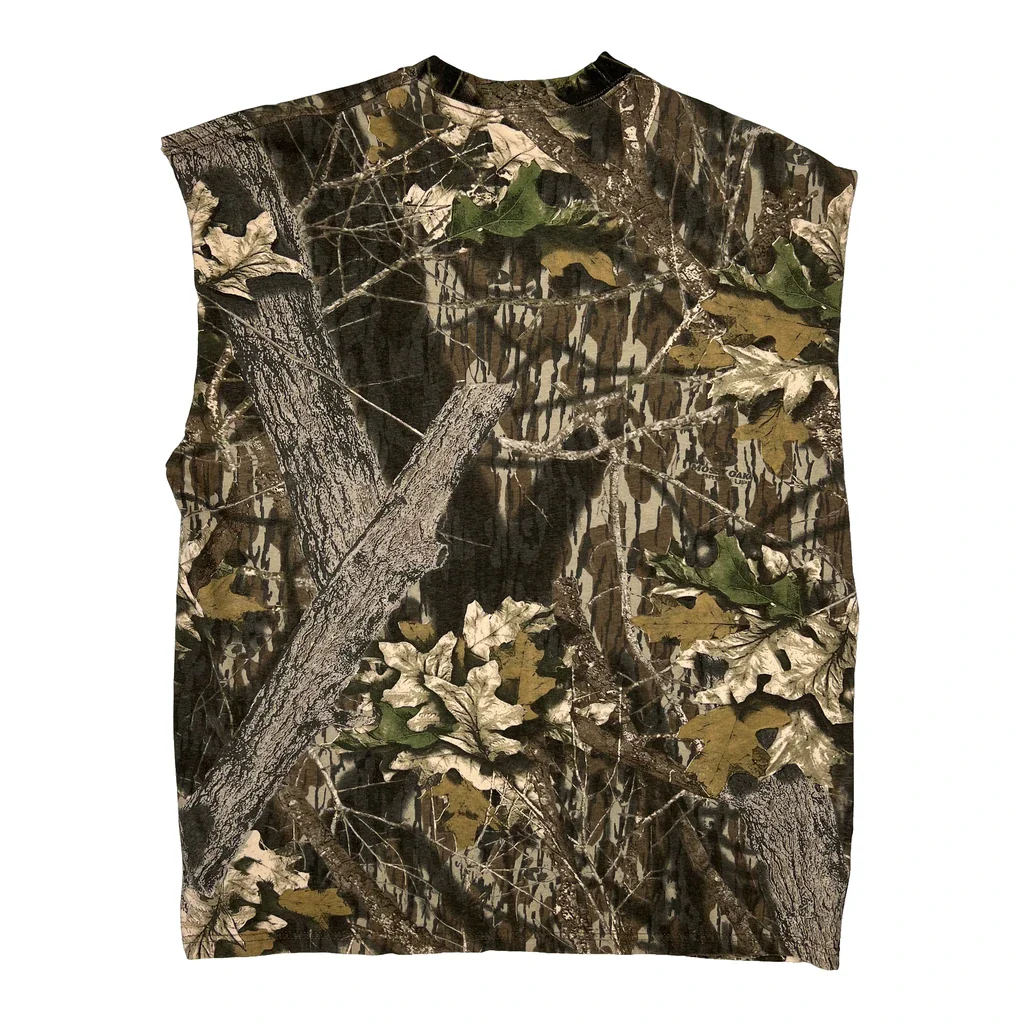 Jerzees Camo T-Shirt - XL Camo Cotton - Image 2