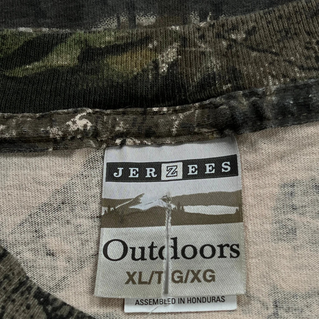Jerzees Camo T-Shirt - XL Camo Cotton - Image 3