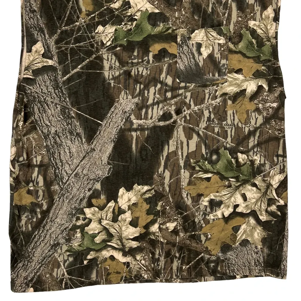 Jerzees Camo T-Shirt - XL Camo Cotton - Image 4
