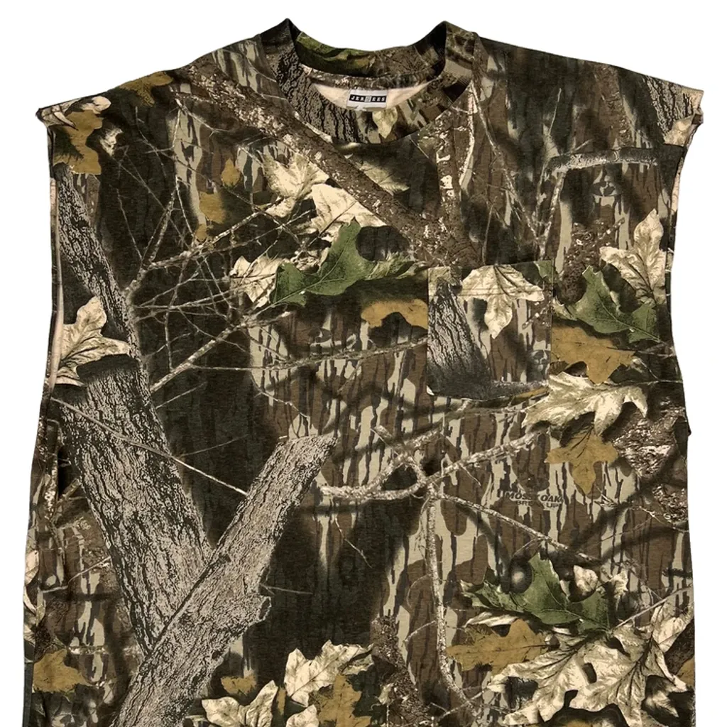 Jerzees Camo T-Shirt - XL Camo Cotton - Image 5