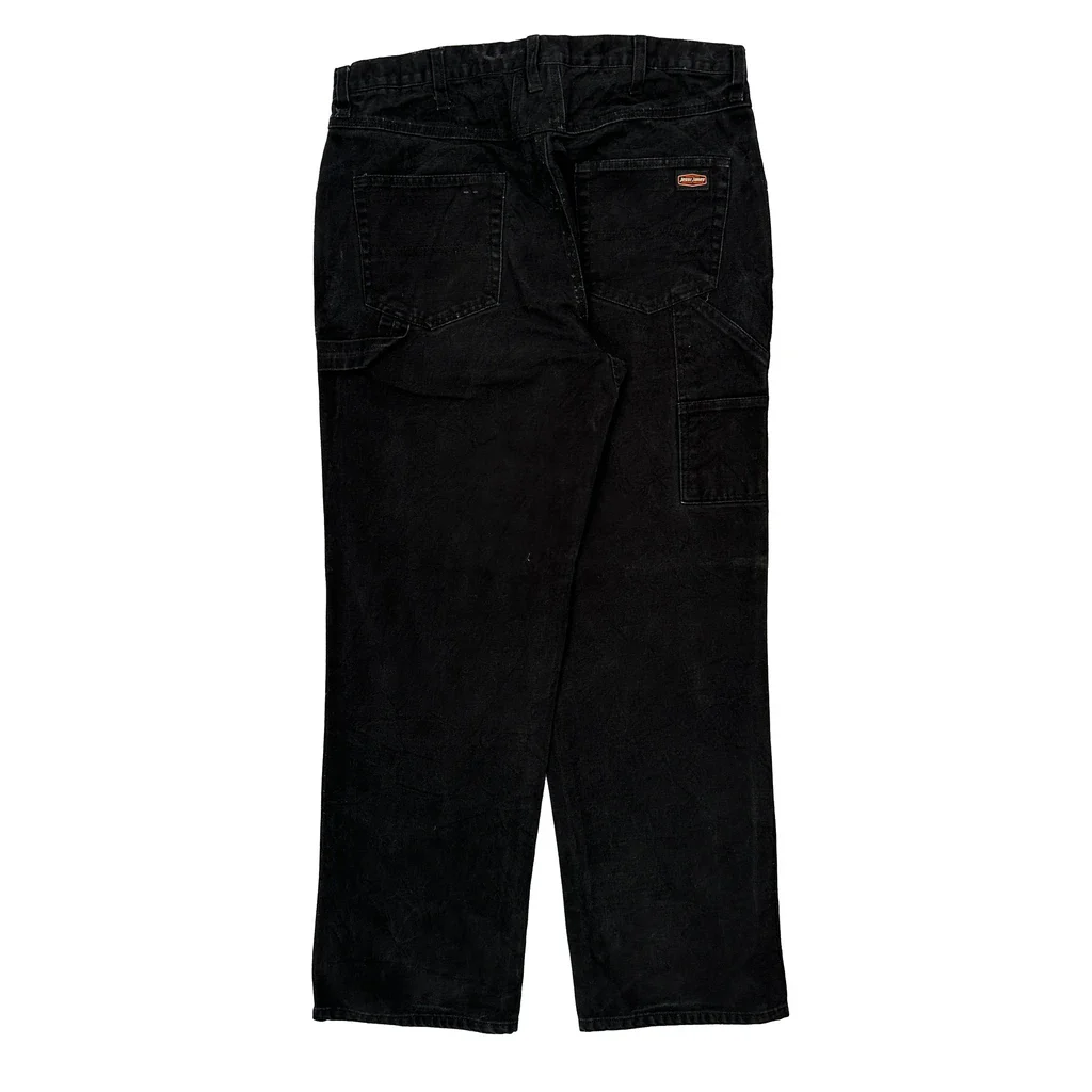 Jesse James Carpenter Trousers - 34W 30L Black Cotton