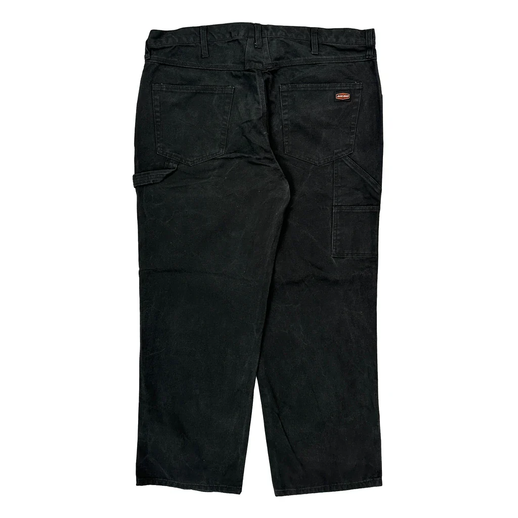 Jesse James Carpenter Trousers - 38W 30L Black Cotton