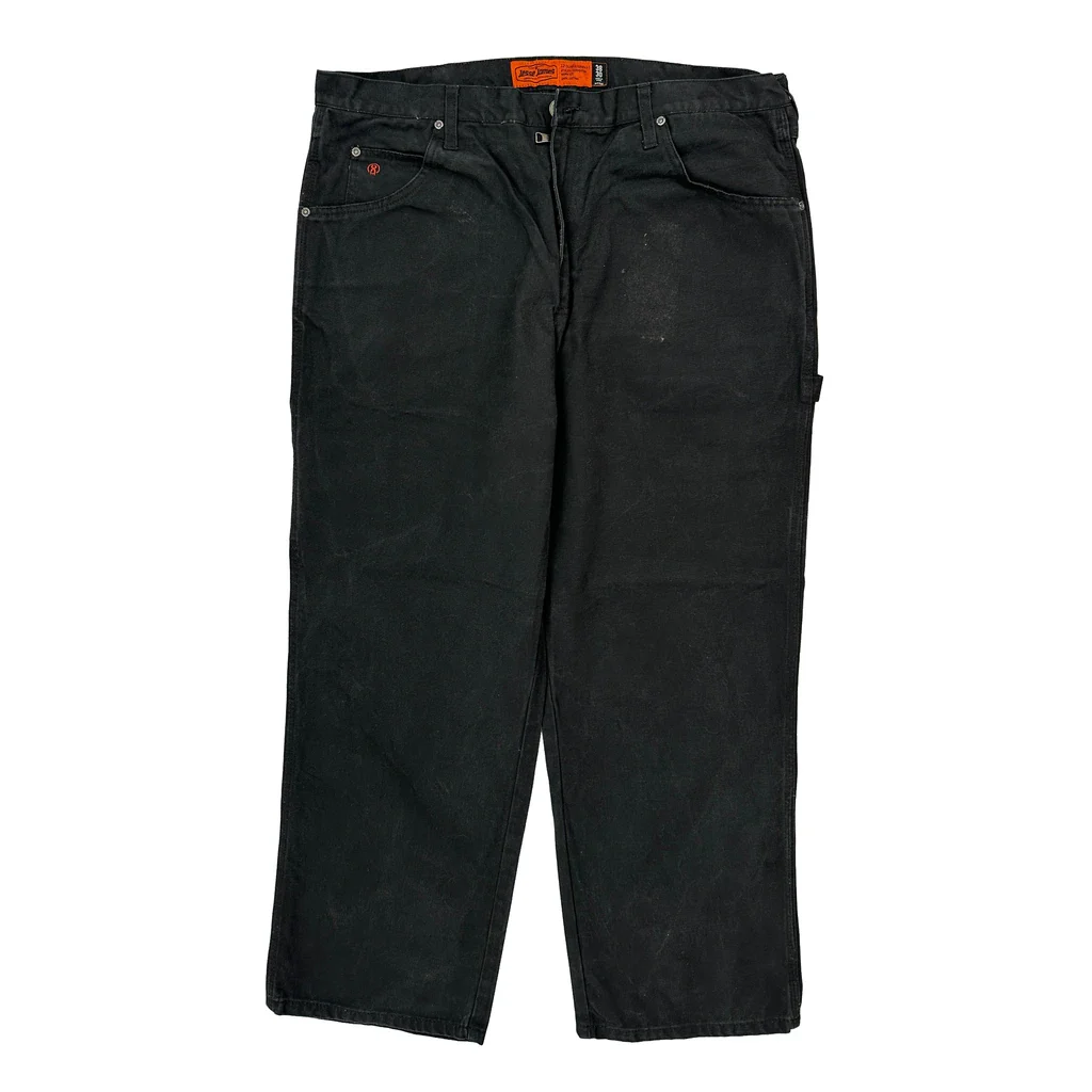 Jesse James Carpenter Trousers - 38W 30L Black Cotton - Image 2