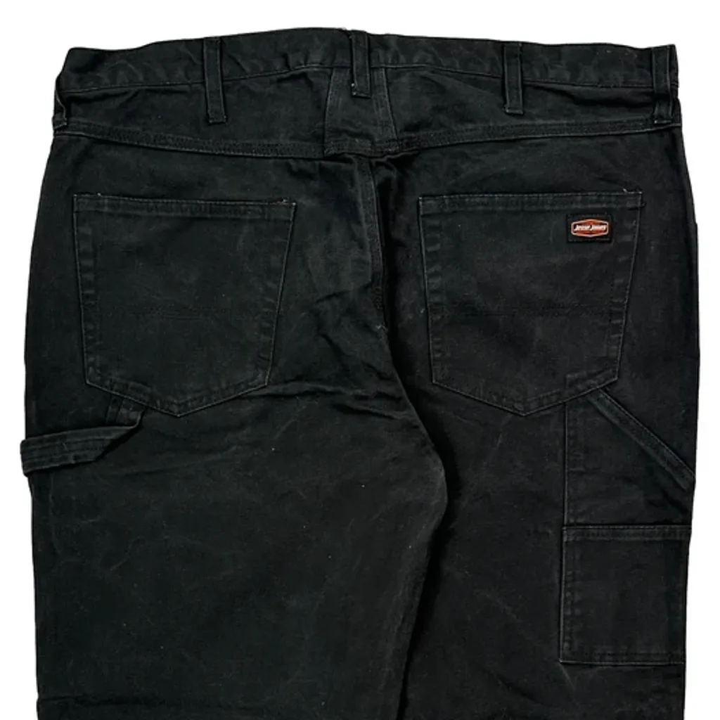 Jesse James Carpenter Trousers - 38W 30L Black Cotton - Image 7