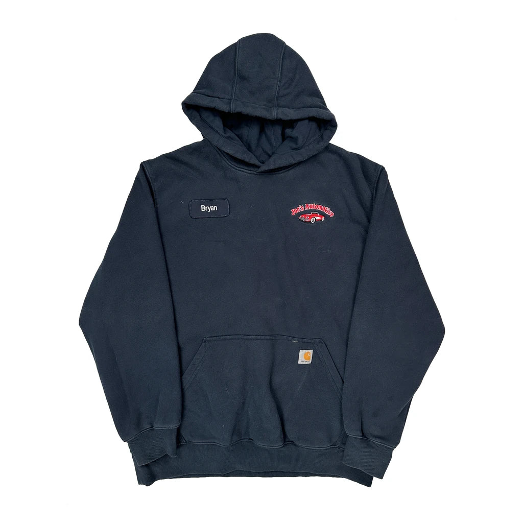 Joe'S Automotive Carhartt Hoodie - XL Navy Cotton