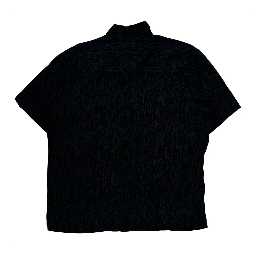 John Ashford Shirt - Large Black Viscose - Image 2