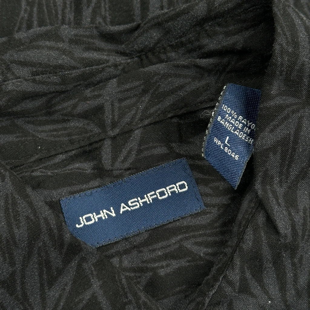 John Ashford Shirt - Large Black Viscose - Image 3