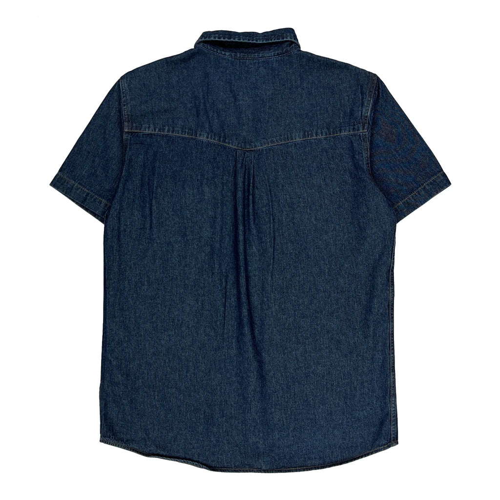 John Baner Denim Shirt - Medium Dark Wash Denim - Image 2