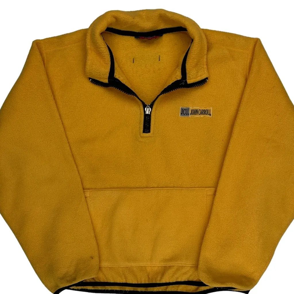 John Carroll Champion Fleece - XL Yellow Polyester - Image 7