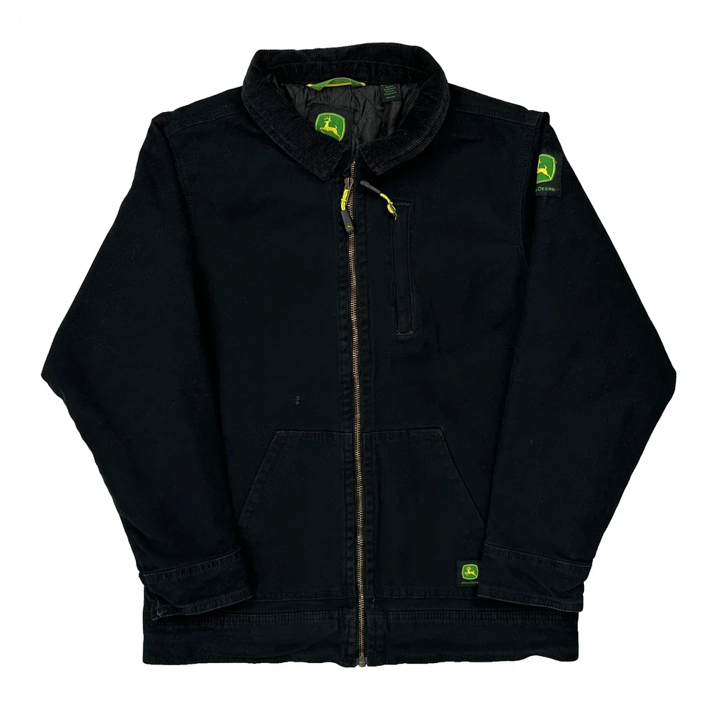 John Deere Jacket - XL Black Cotton