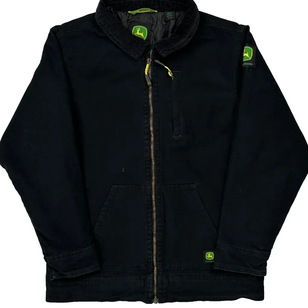 John Deere Jacket - XL Black Cotton - Image 5