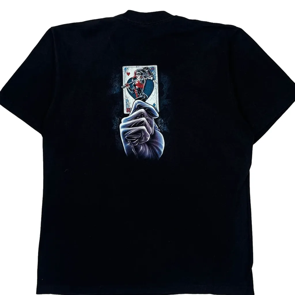 Joker Glow In The Dark Rock Eagle Single Stitch T-Shirt - Large Black Cotton - Image 6
