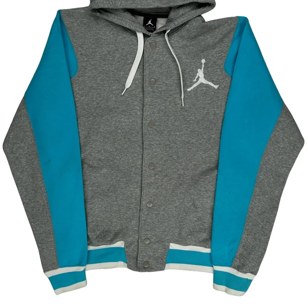 Jordan Hoodie - Large Blue Cotton Blend - Image 5