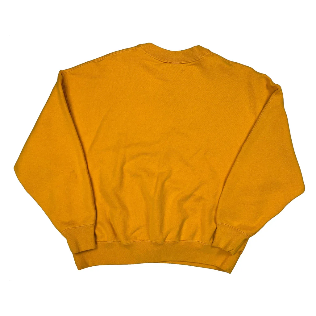 Jordan Oversized Sweatshirt - Medium Yellow Cotton - Image 2