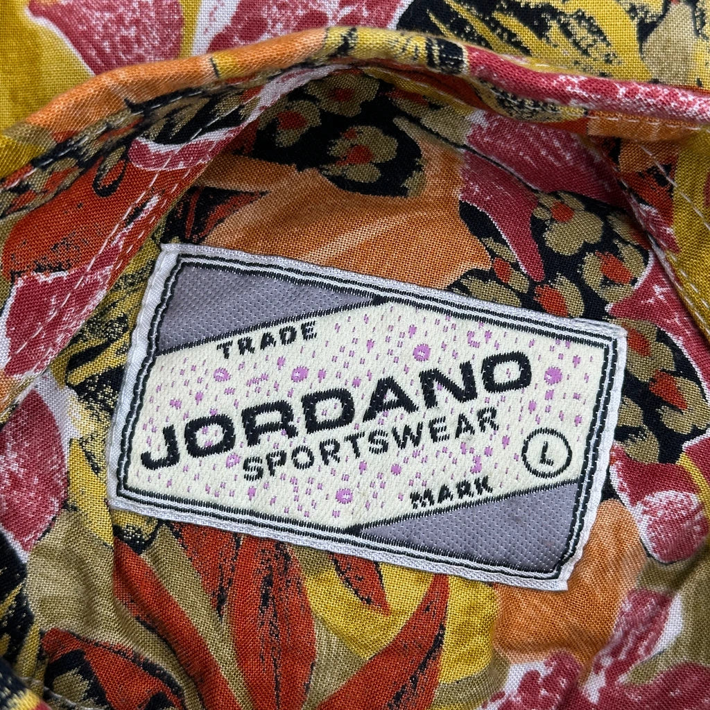 Jordano Floral Hawaiian Shirt - Large Multicoloured Cotton - Image 3