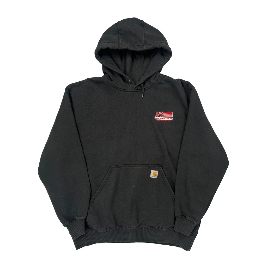 Jps Carhartt Hoodie - XL Black Cotton