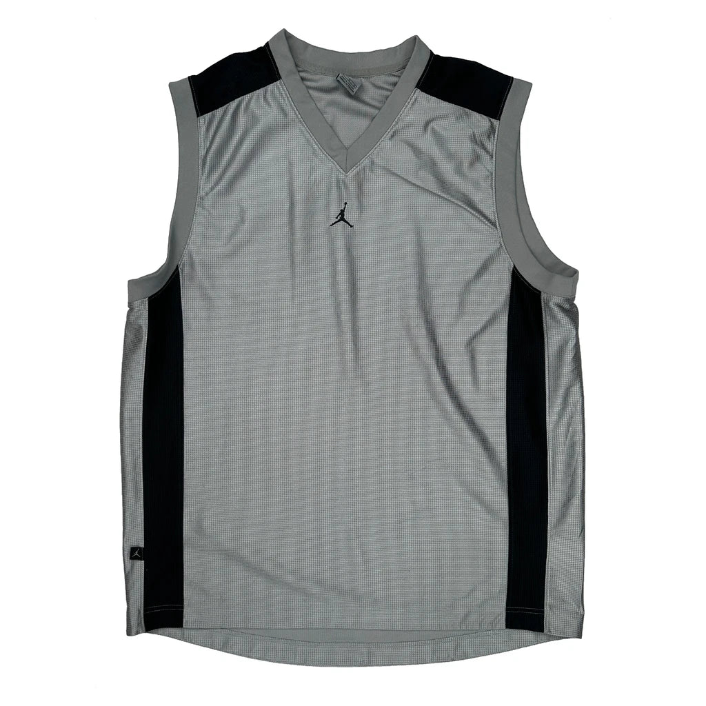 Jump Man Jordan Jersey - XL Grey Polyester