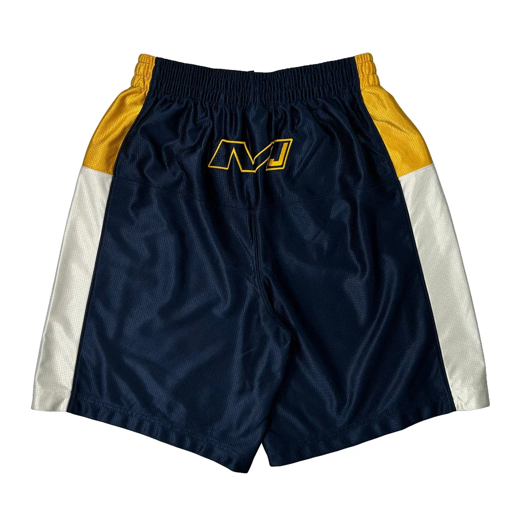 Jumpman Logo Jordan Graphic Sport Shorts - Large Navy Polyester - Image 2
