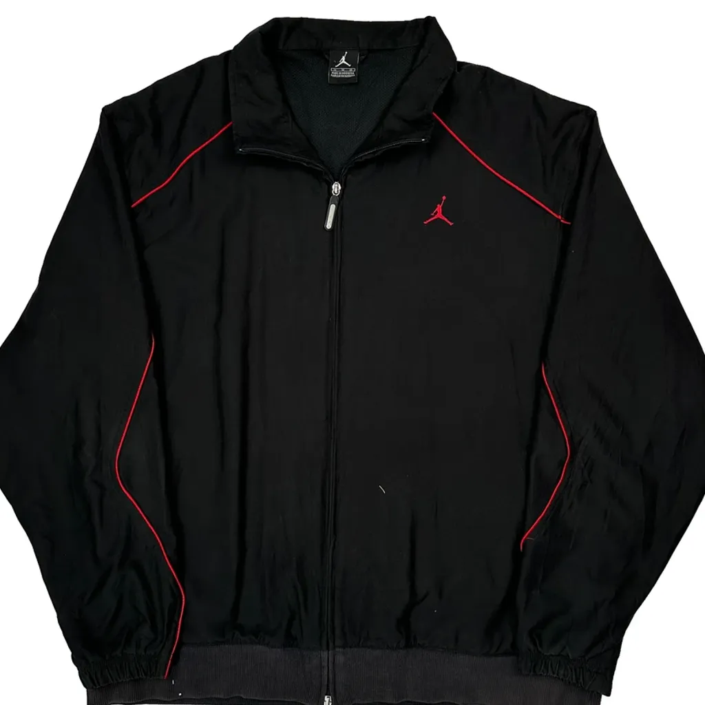 Jumpman Logo Jordan Track Jacket - XL Black Polyester - Image 5