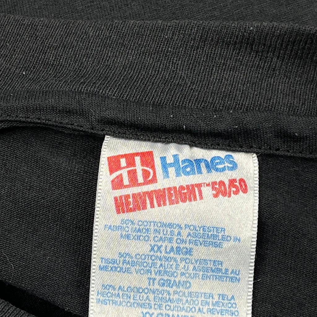Ka-Do-Ha Indian Village Hanes Single Stitch T-Shirt - 2XL Black Cotton Blend - Image 3