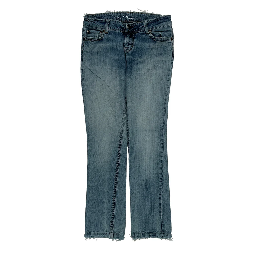 Kali Denim Jeans - 29W UK 8 Light Wash Cotton - Image 2