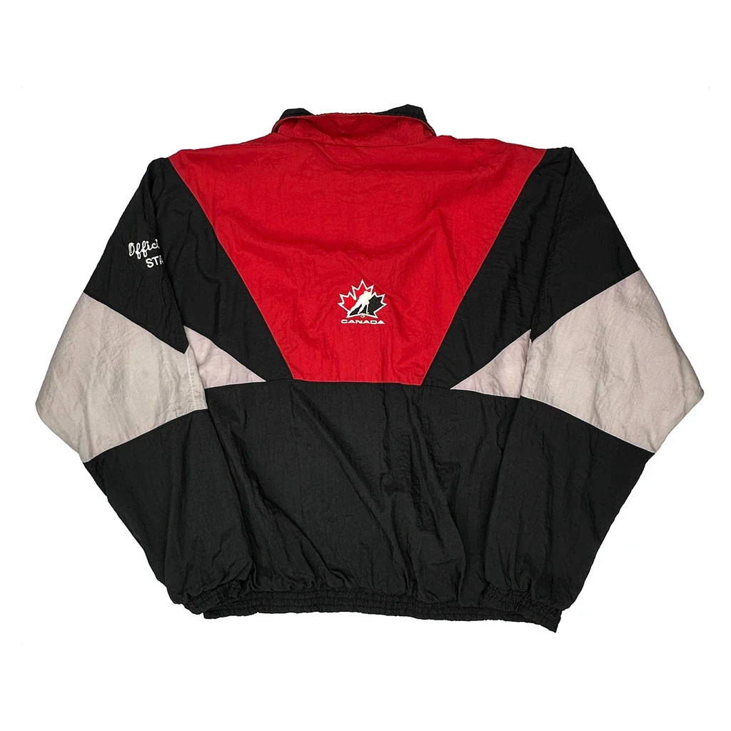 Kamloops 1996 Puma Graphic Windbreaker - XL Black Nylon - Image 2