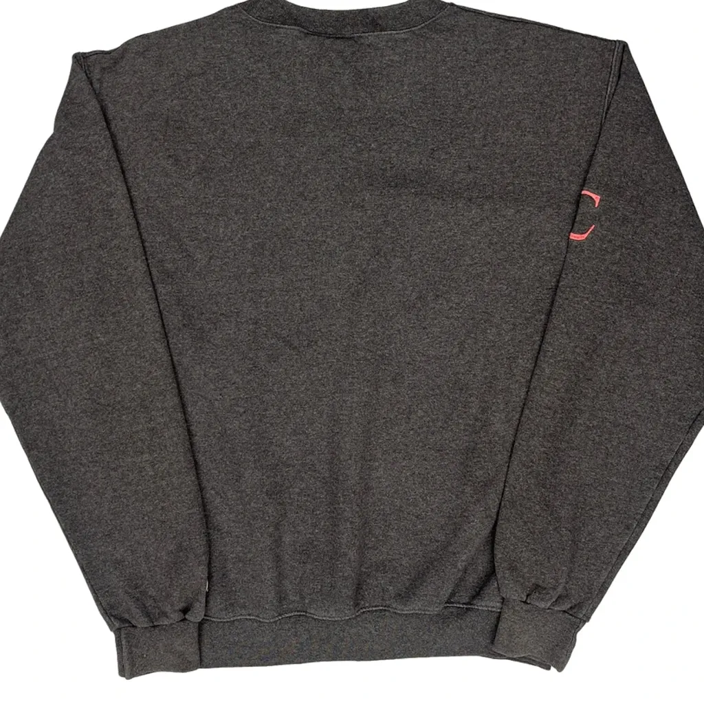 Kansas Champion College Sweatshirt - Medium Grey Cotton Blend - Image 7