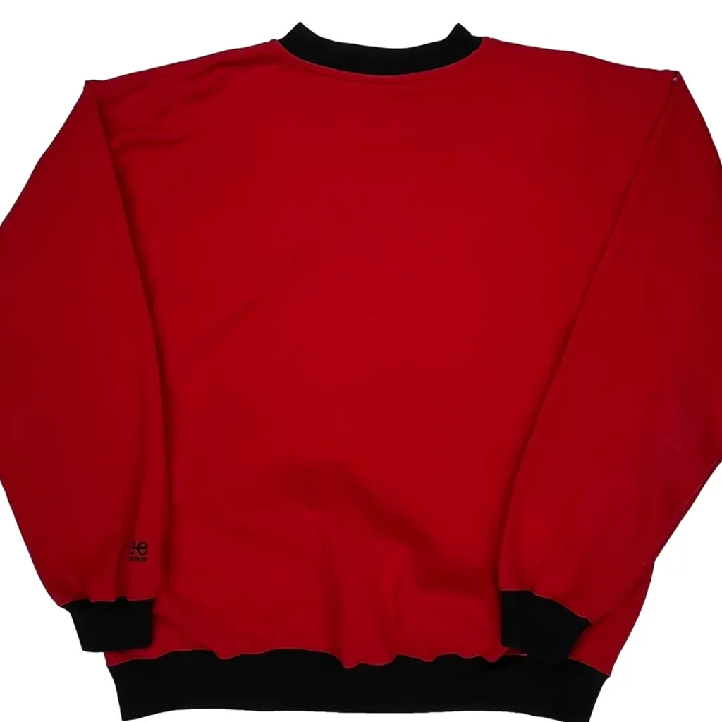 Kansas City Chiefs Lee Sport Football Sweatshirt - Large Red Polyester Blend - Image 7