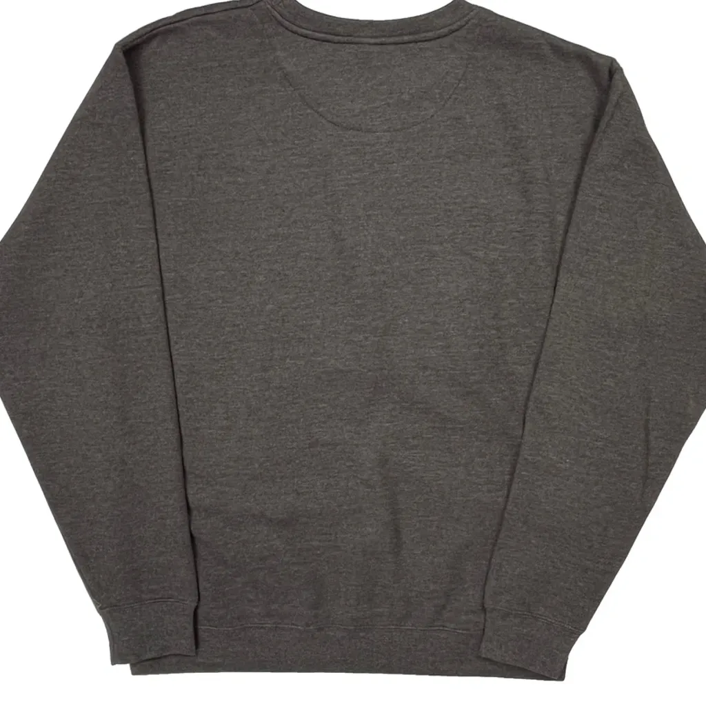 Kansas City Chiefs Nfl Football Sweatshirt - Large Gray Cotton Blend - Image 6
