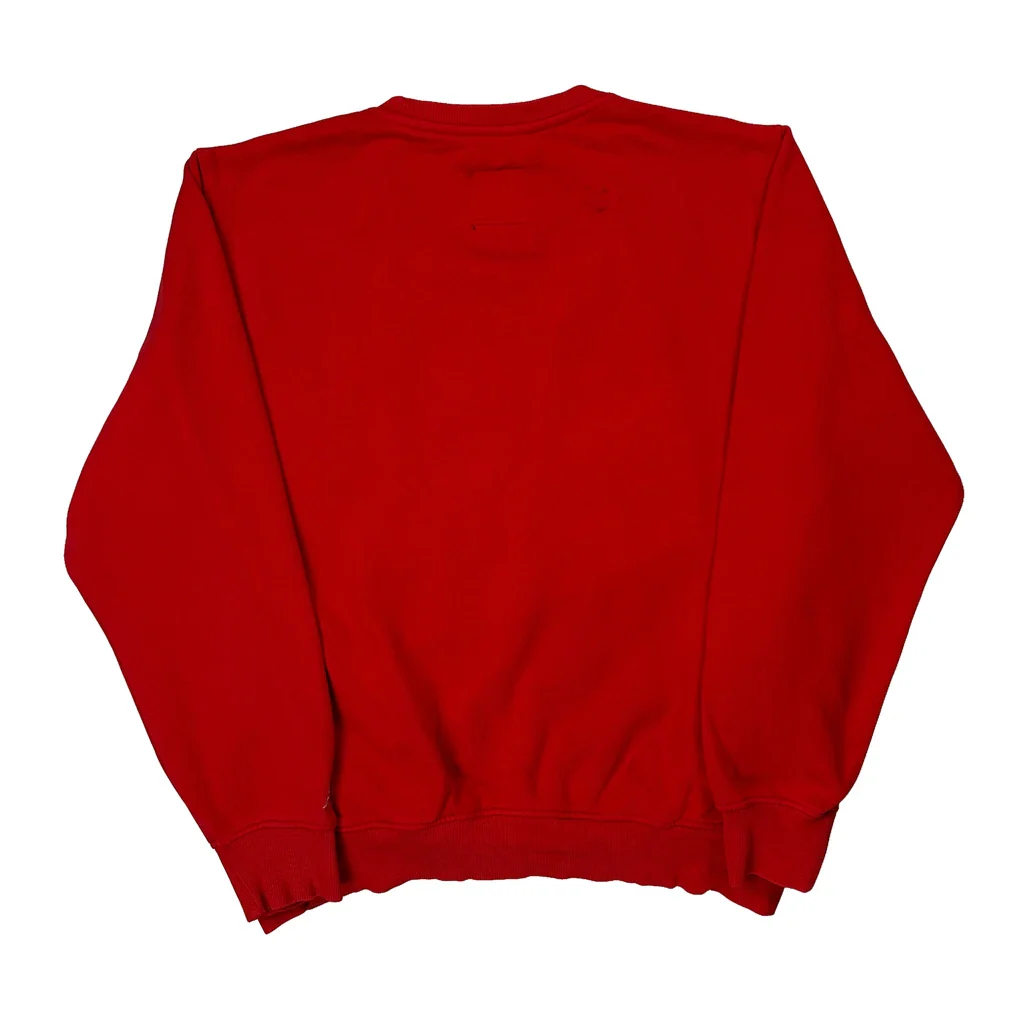 Kansas City Chiefs Starter Nfl Sweatshirt - Large Red Cotton - Image 2