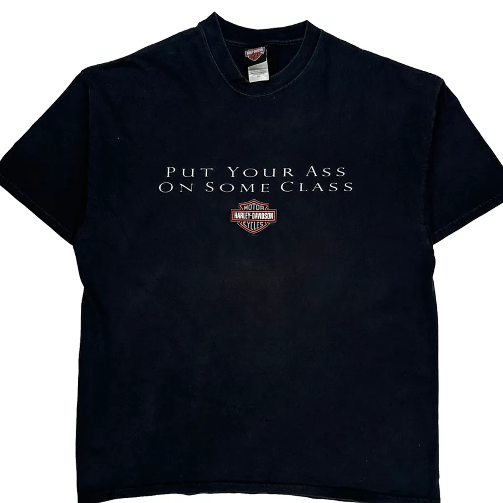 Kansas City Harley Davidson T-Shirt - 2XL Black Cotton - Image 5