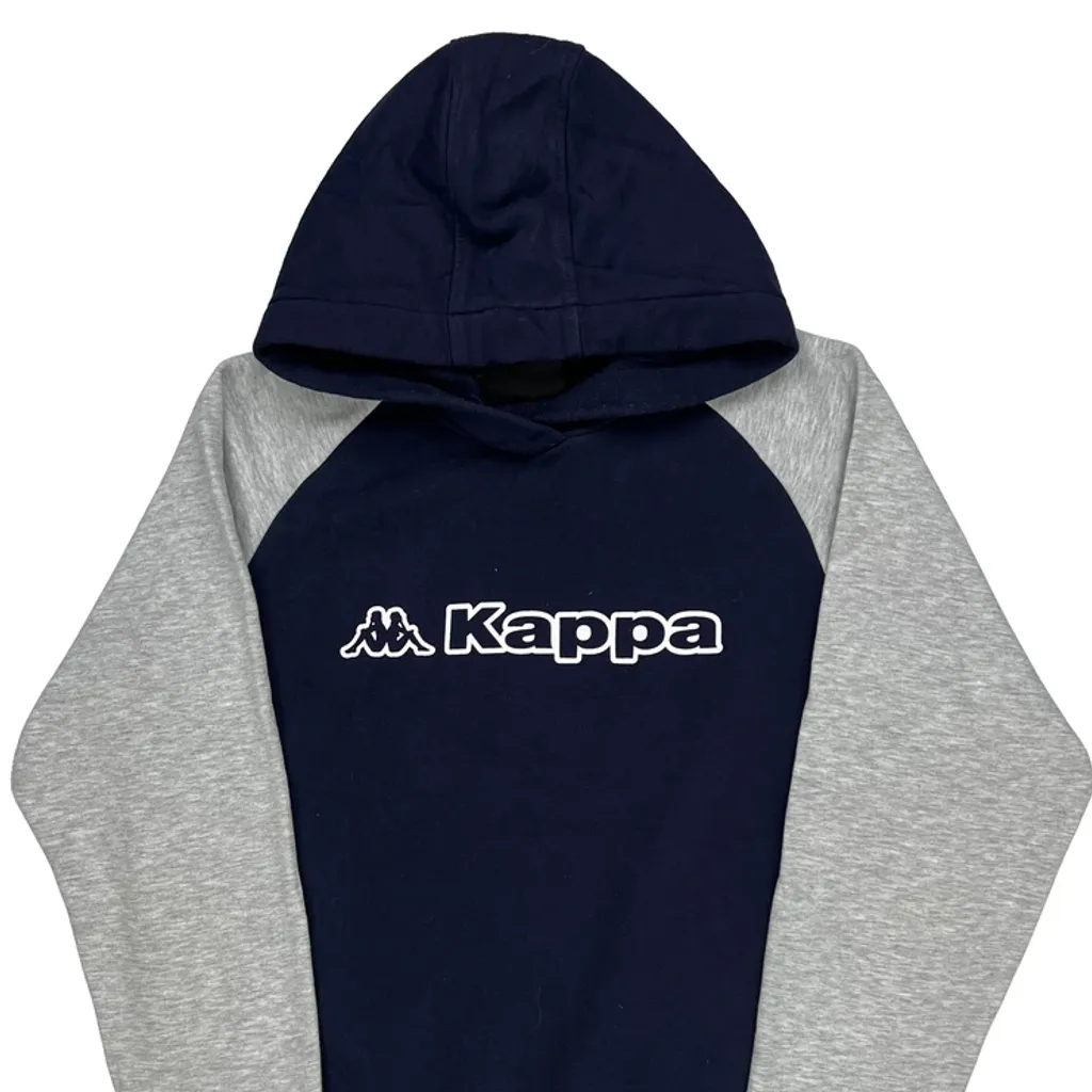 Kappa Hoodie - Medium Gray Cotton - Image 5