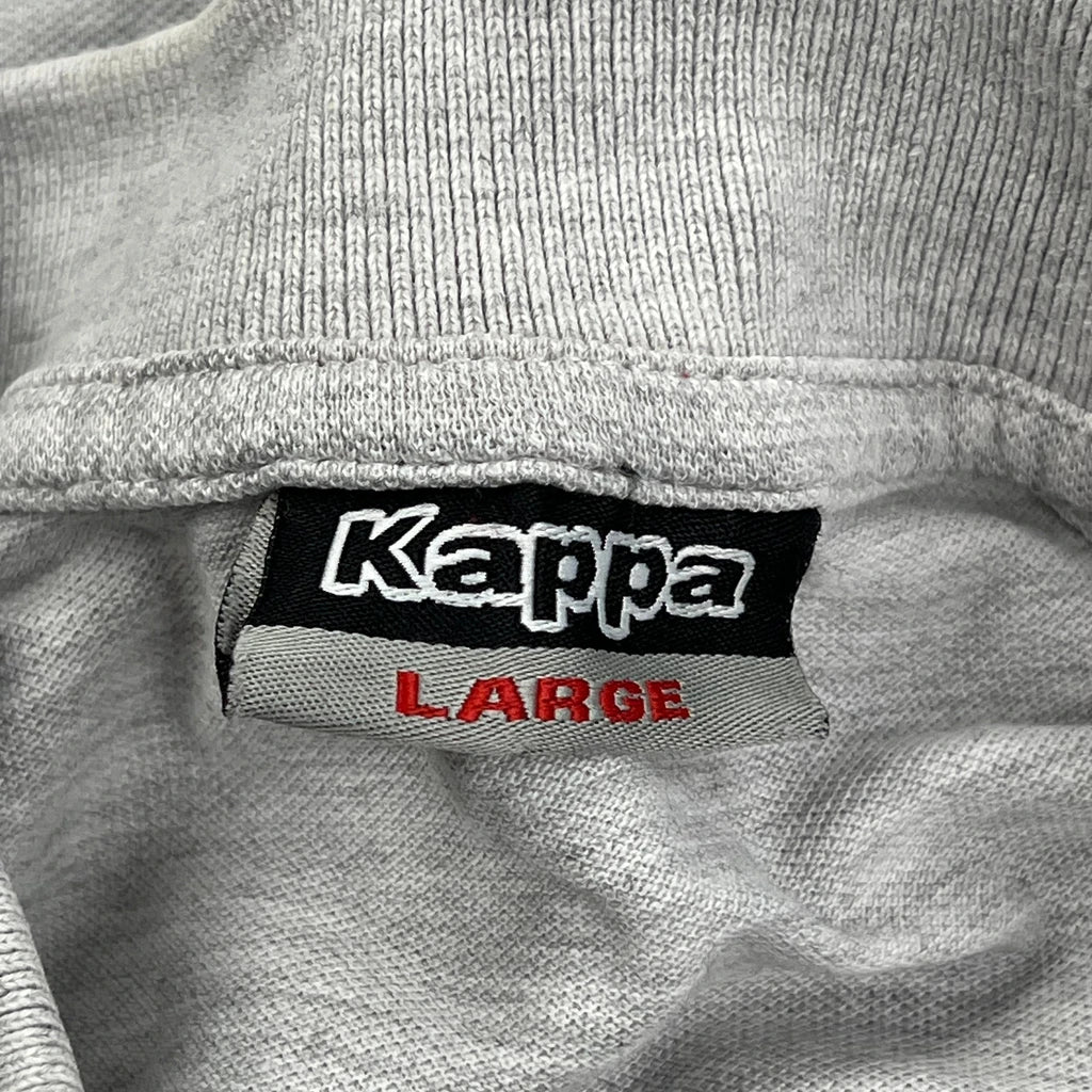 Kappa Polo Shirt - Large Grey Cotton - Image 3