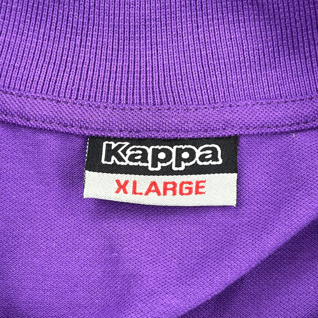 Kappa Polo Shirt - XL Purple Cotton - Image 3