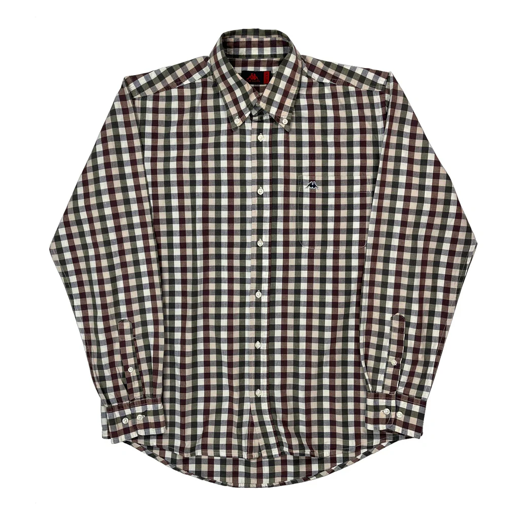 Kappa Shirt - Medium Multicoloured Cotton