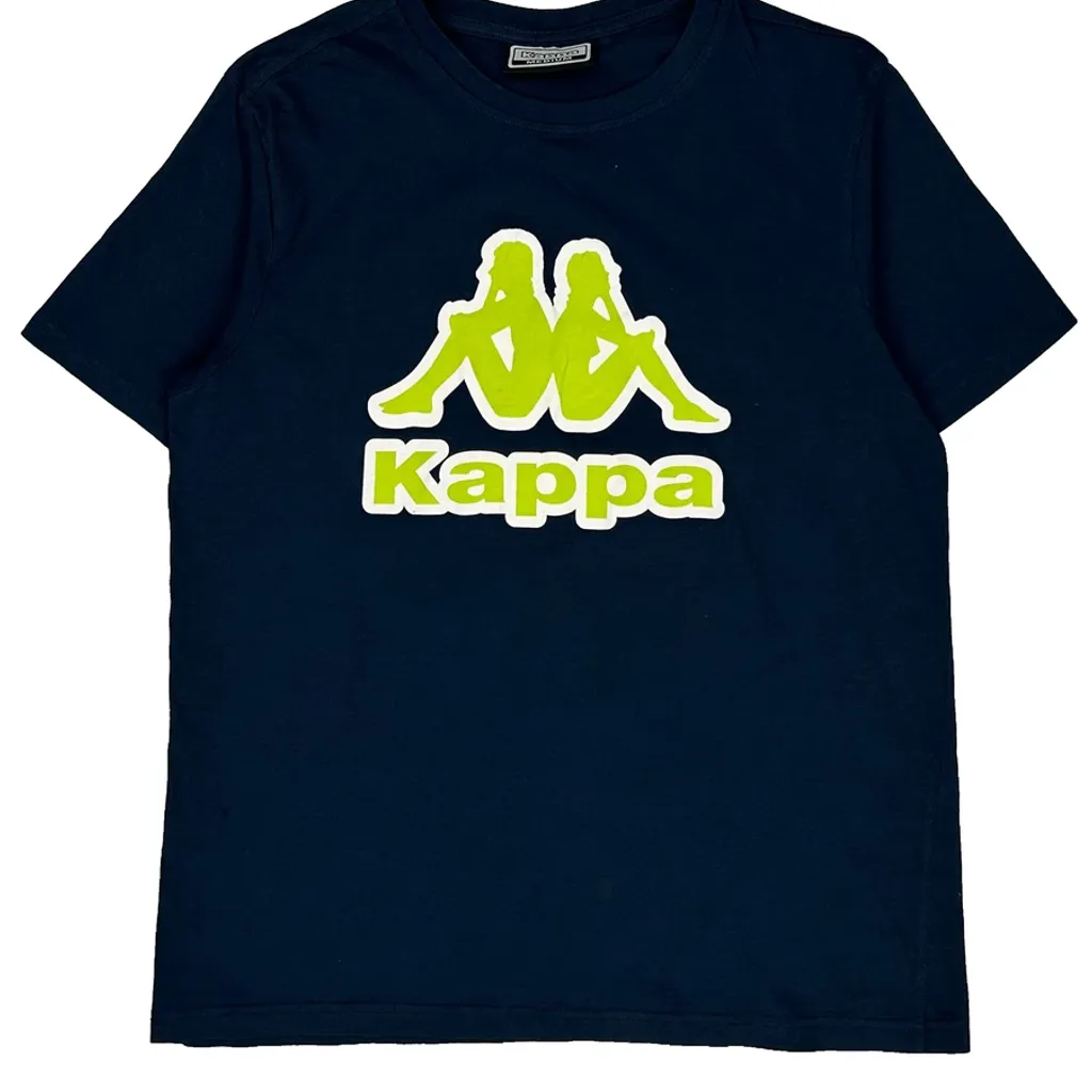 Kappa T-Shirt - Medium Navy Cotton - Image 4