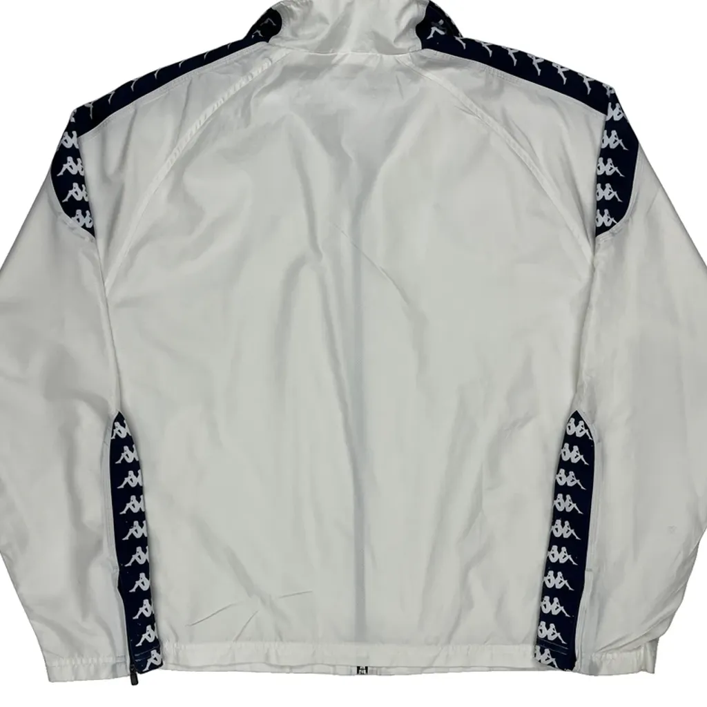 Kappa Track Jacket - XL White Polyester - Image 6