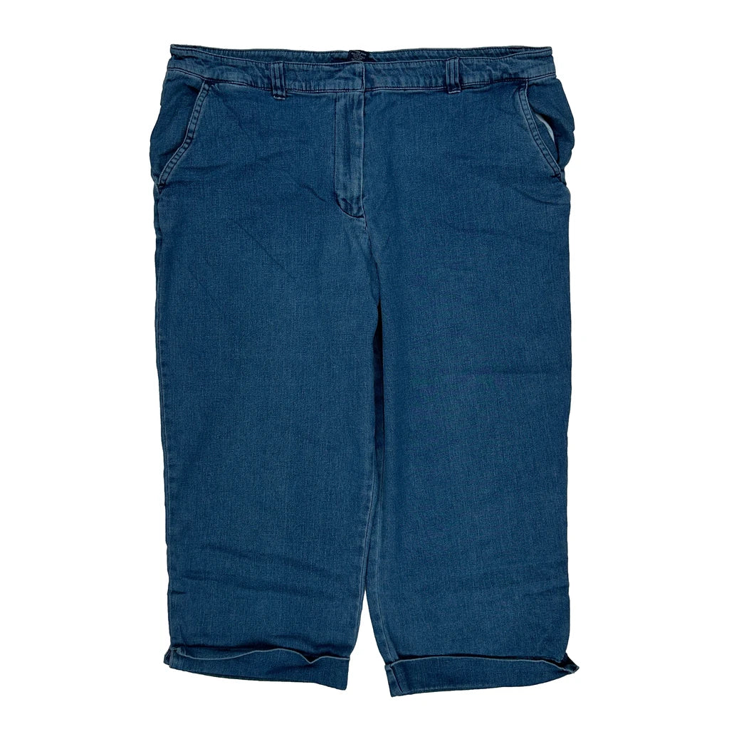Karen Scott Jeans - 36W UK 18 Blue Cotton - Image 2