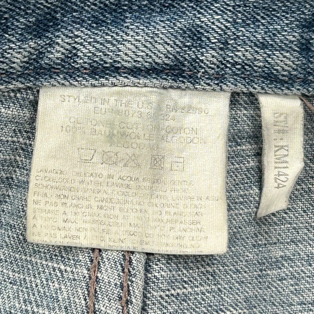 Karl Kani Baggy Cargo Jeans - 35W 28L Blue Cotton - Image 6