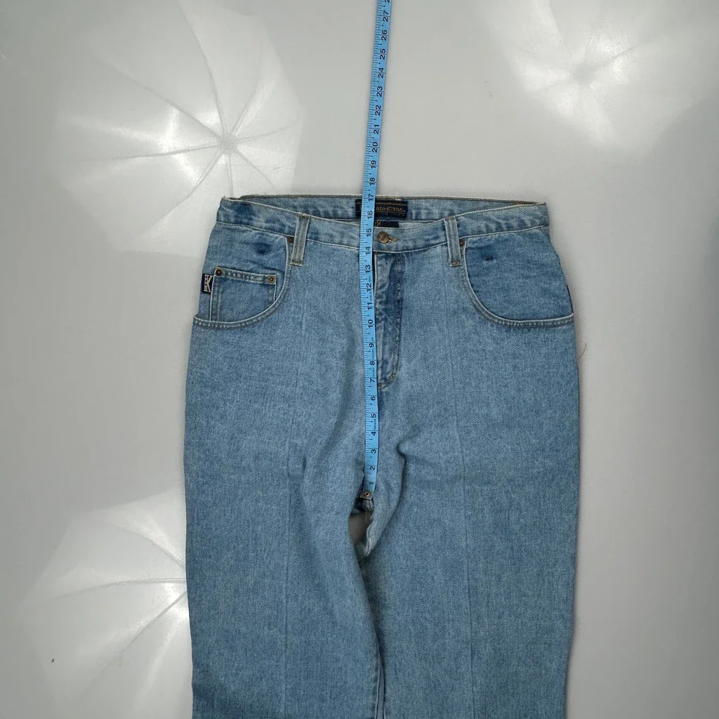 Karl Kani Jeans - 35W 30L Light Wash Denim - Image 4