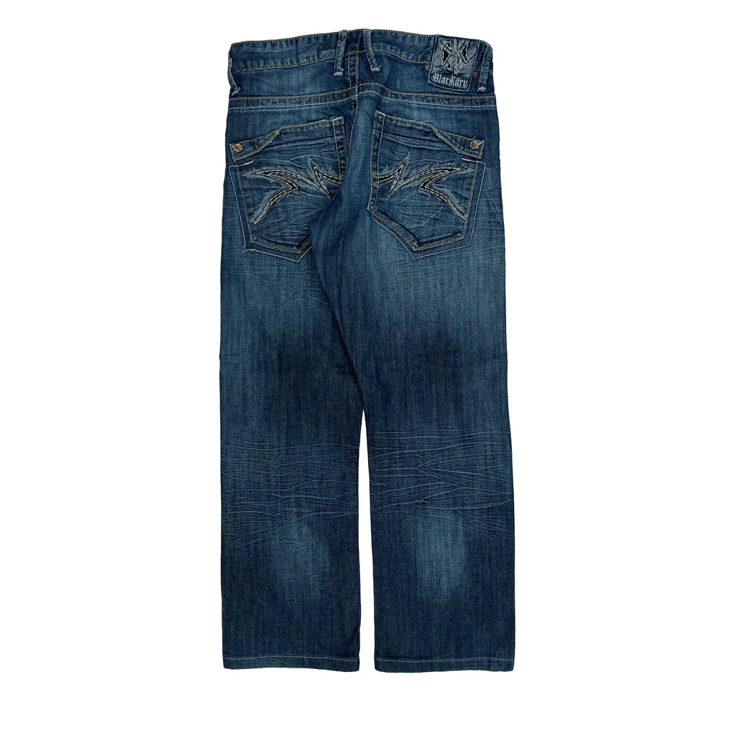 Karv Jeans - 30W 28L Blue Cotton
