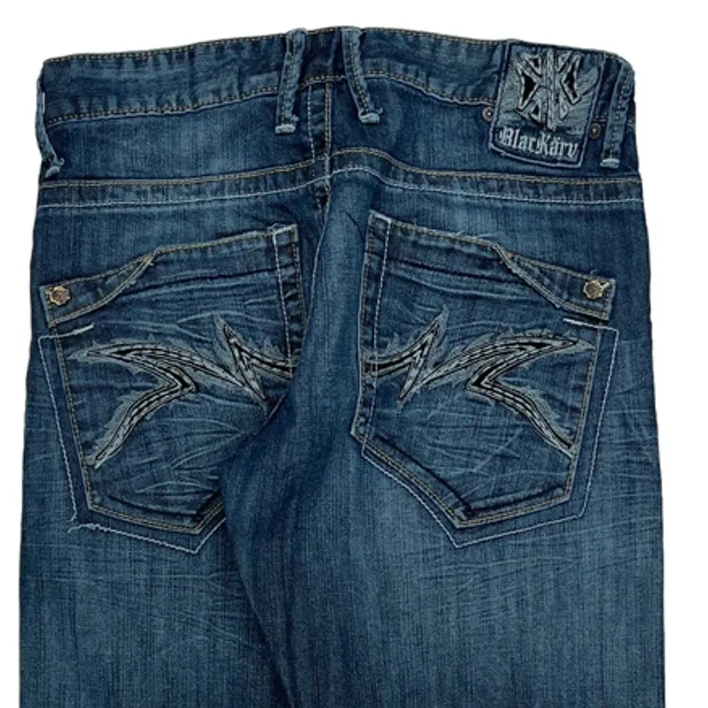 Karv Jeans - 30W 28L Blue Cotton - Image 7