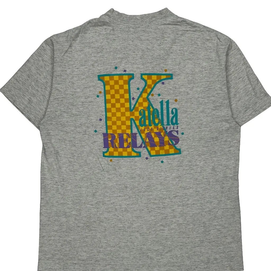 Katella Relays Augusta Graphic T-Shirt - Large Grey Cotton - Image 6