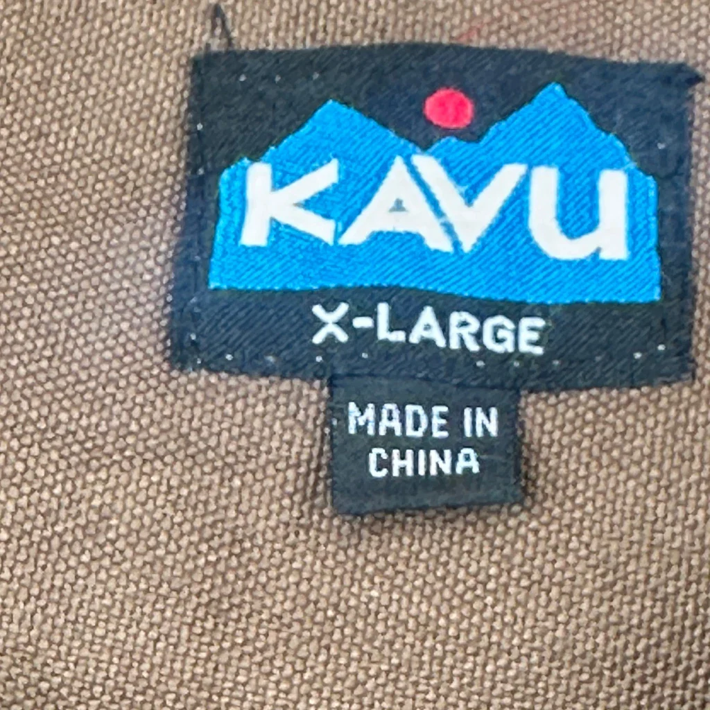 Kavu Workwear Jacket - XL Brown Cotton - Image 3