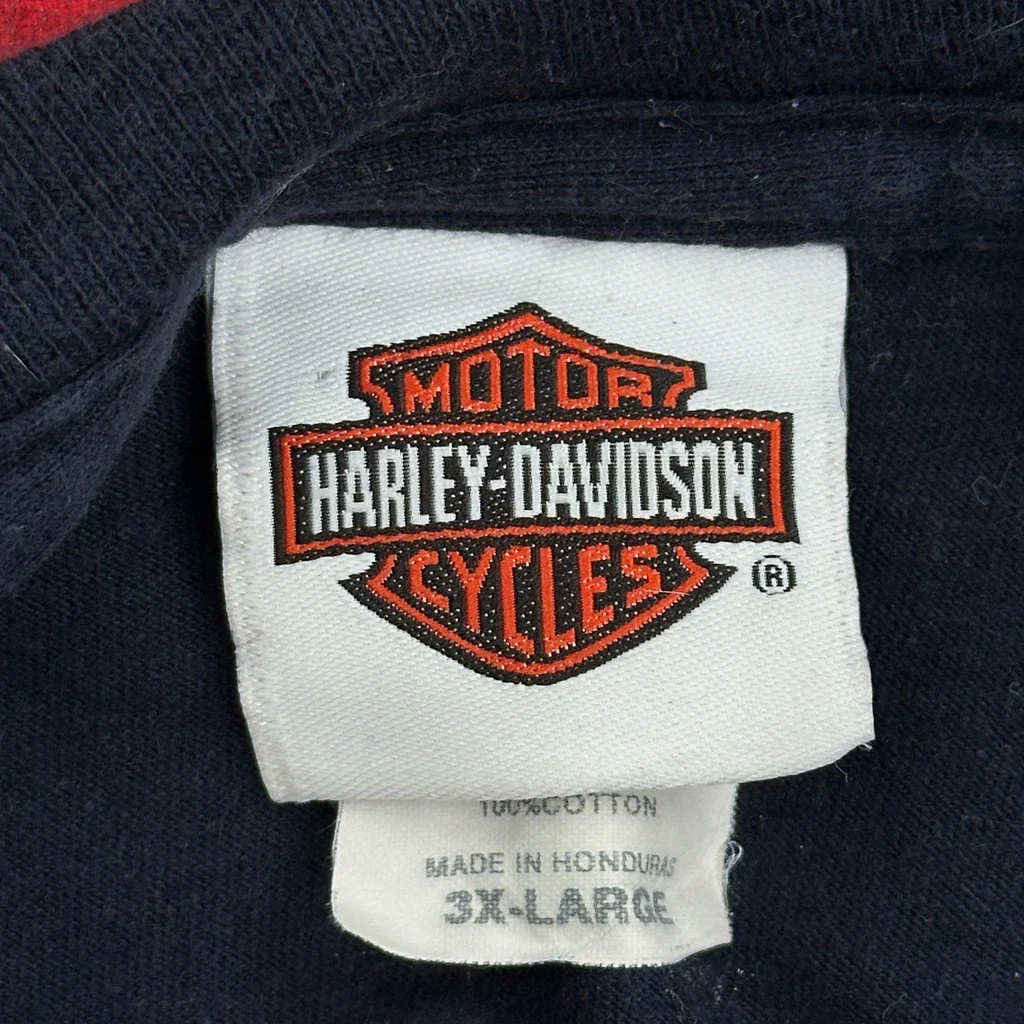 Kent'S Harley-Davidson Abilene, Tx Harley Davidson Graphic T-Shirt - 3XL Navy Cotton - Image 3