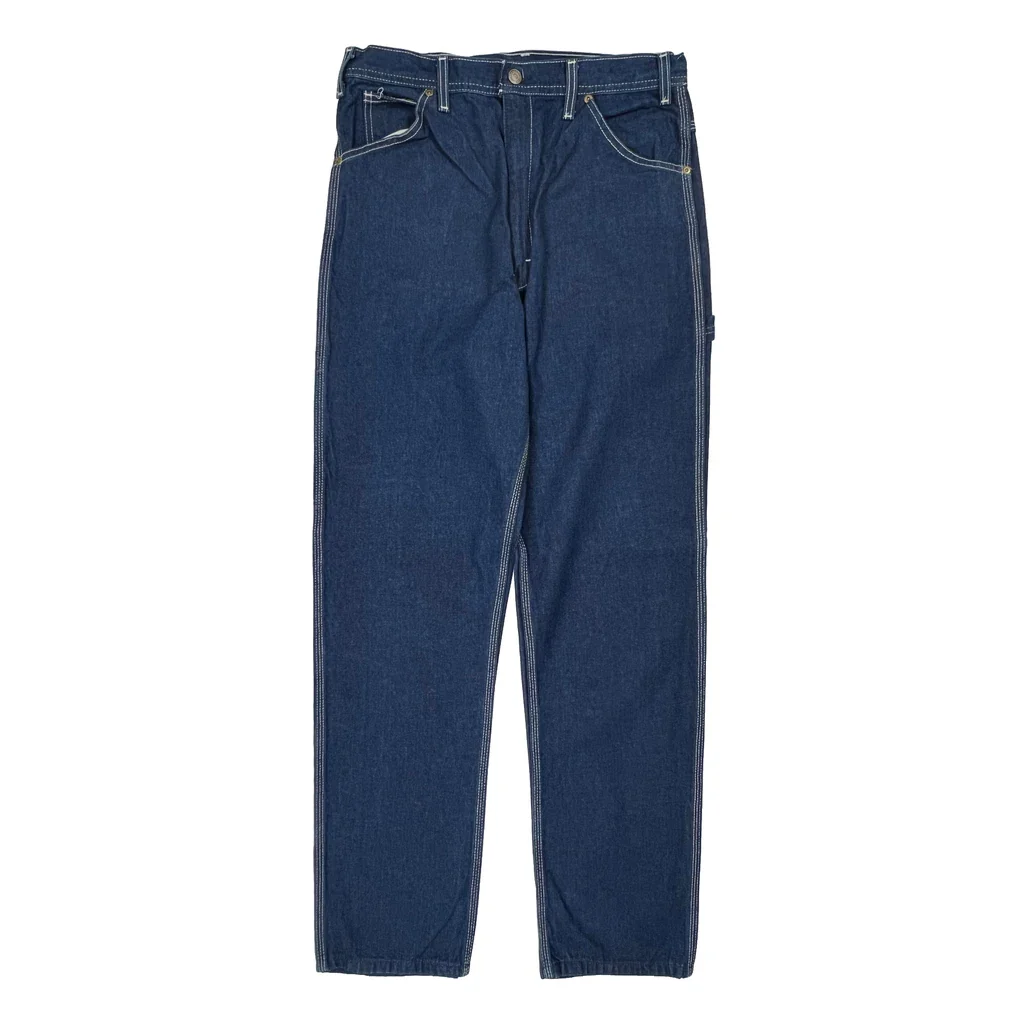 Key Carpenter Jeans - 32W 31L Blue Denim - Image 2